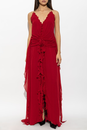 Blumarine Strappy dress with draping