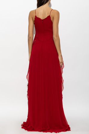 Blumarine Strappy dress with draping