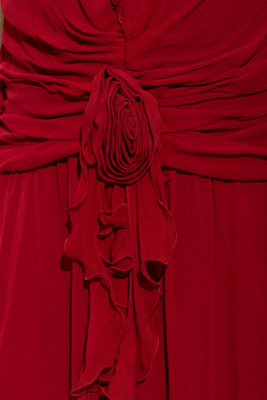 Blumarine Strappy dress with draping