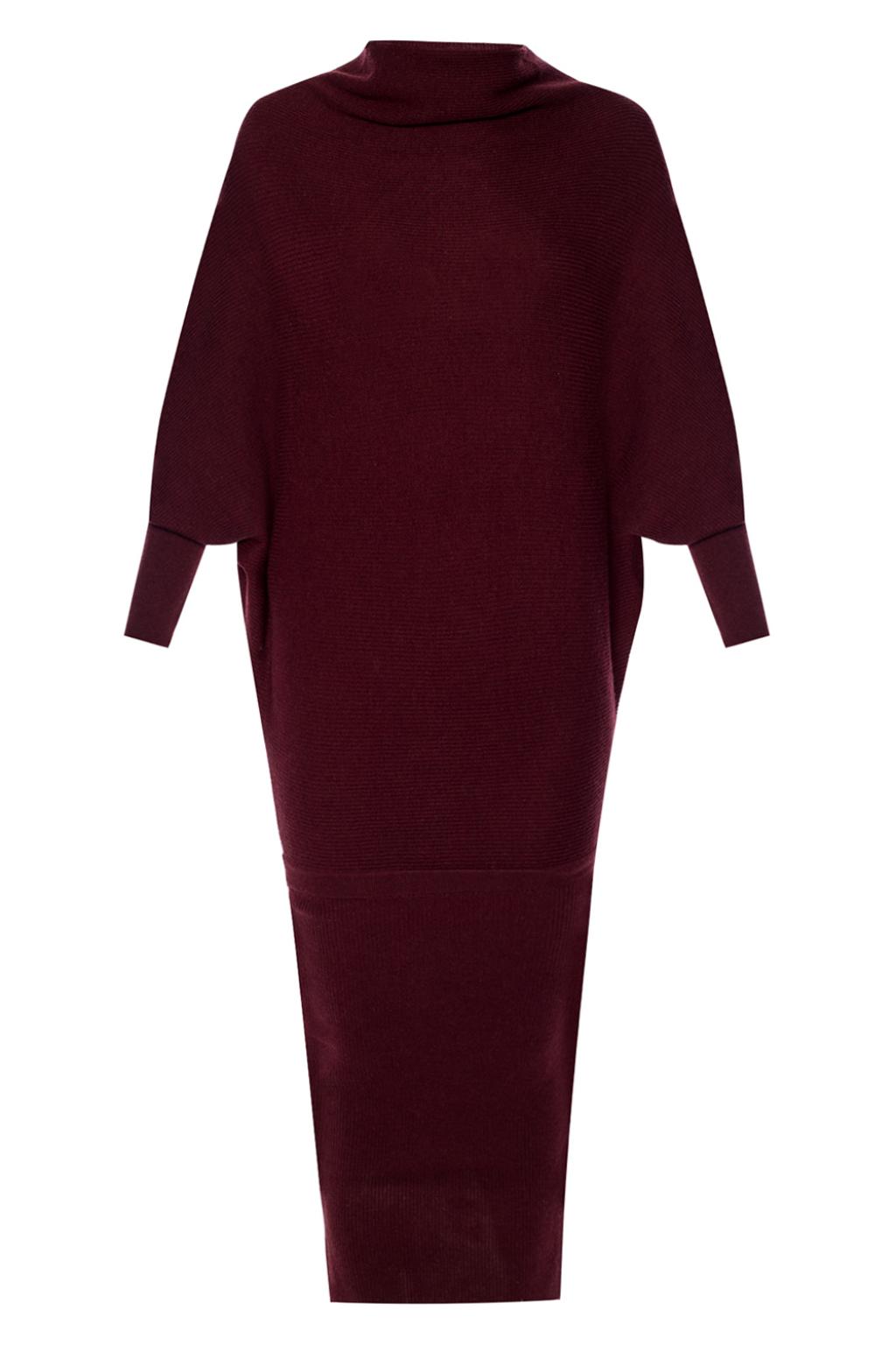 all saints ridley cowl dress