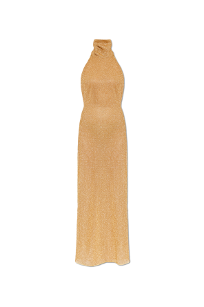 Dress with lurex thread