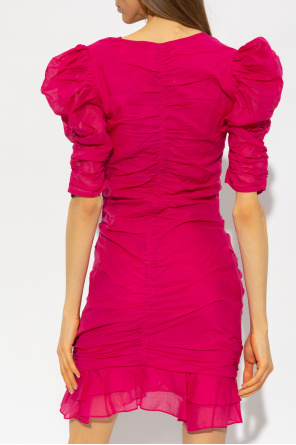 Marant Etoile Sukienka z bawełny organicznej ‘Sireny’
