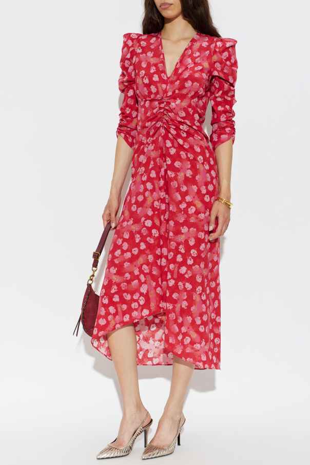 Isabel Marant Vestido de seda "Albini"