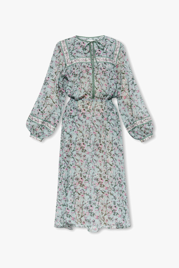 Marant Etoile ‘Greila’ dress with floral motif