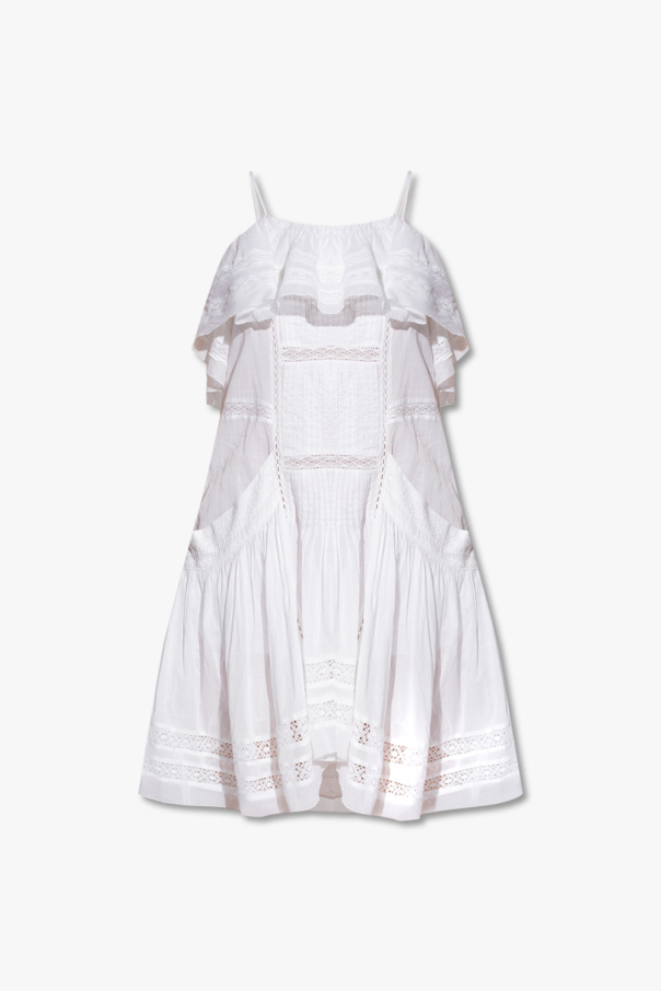 Marant Etoile ‘Molly’ slip plunge dress