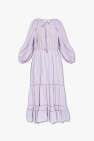 Favourites Lipsy Purple Cut Out Frill Dress Inactive