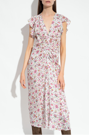 Isabel Marant ‘Lyndsay’ dress with floral motif