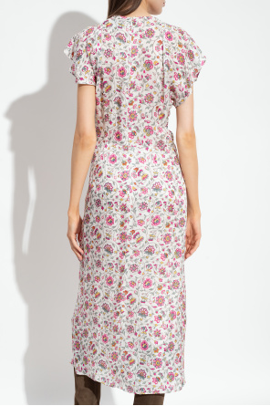 Isabel Marant ‘Lyndsay’ dress Diferenciado with floral motif