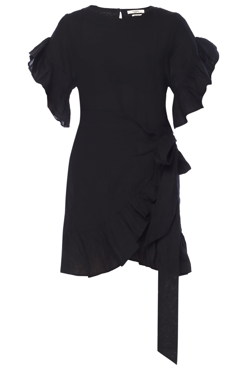 lava Gøre mit bedste lommetørklæde Black Lacing detail dress Marant Etoile - Vitkac France