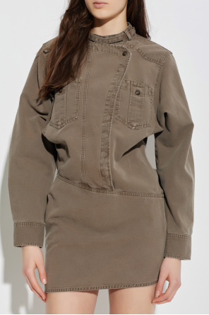 Marant Etoile Jeansowa sukienka `Nouria`