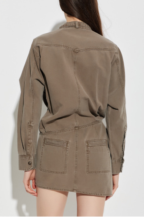 Marant Etoile Jeansowa sukienka `Nouria`