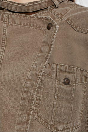 Marant Etoile Jeansowa sukienka `Nouria`