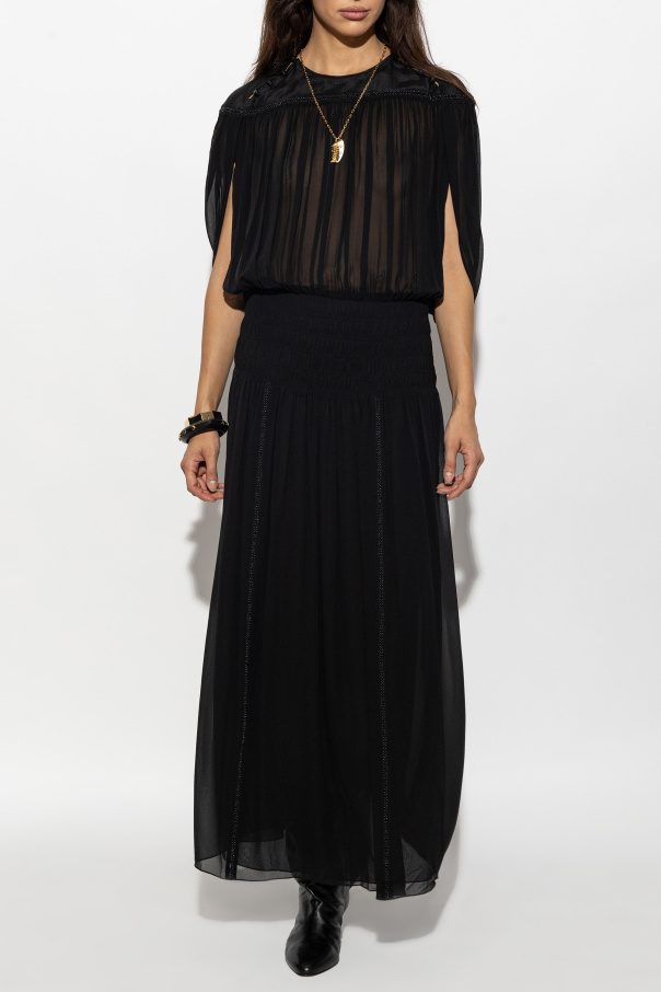 Isabel Marant Vestido de seda "Nesrine"