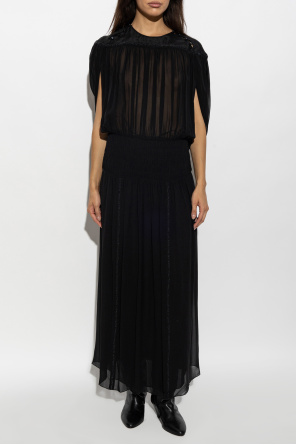 Isabel Marant Vestido de seda "Nesrine"