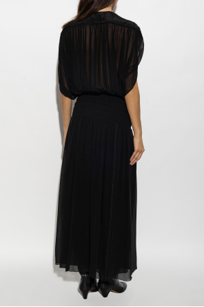 Isabel Marant Vestido de seda "Nesrine"
