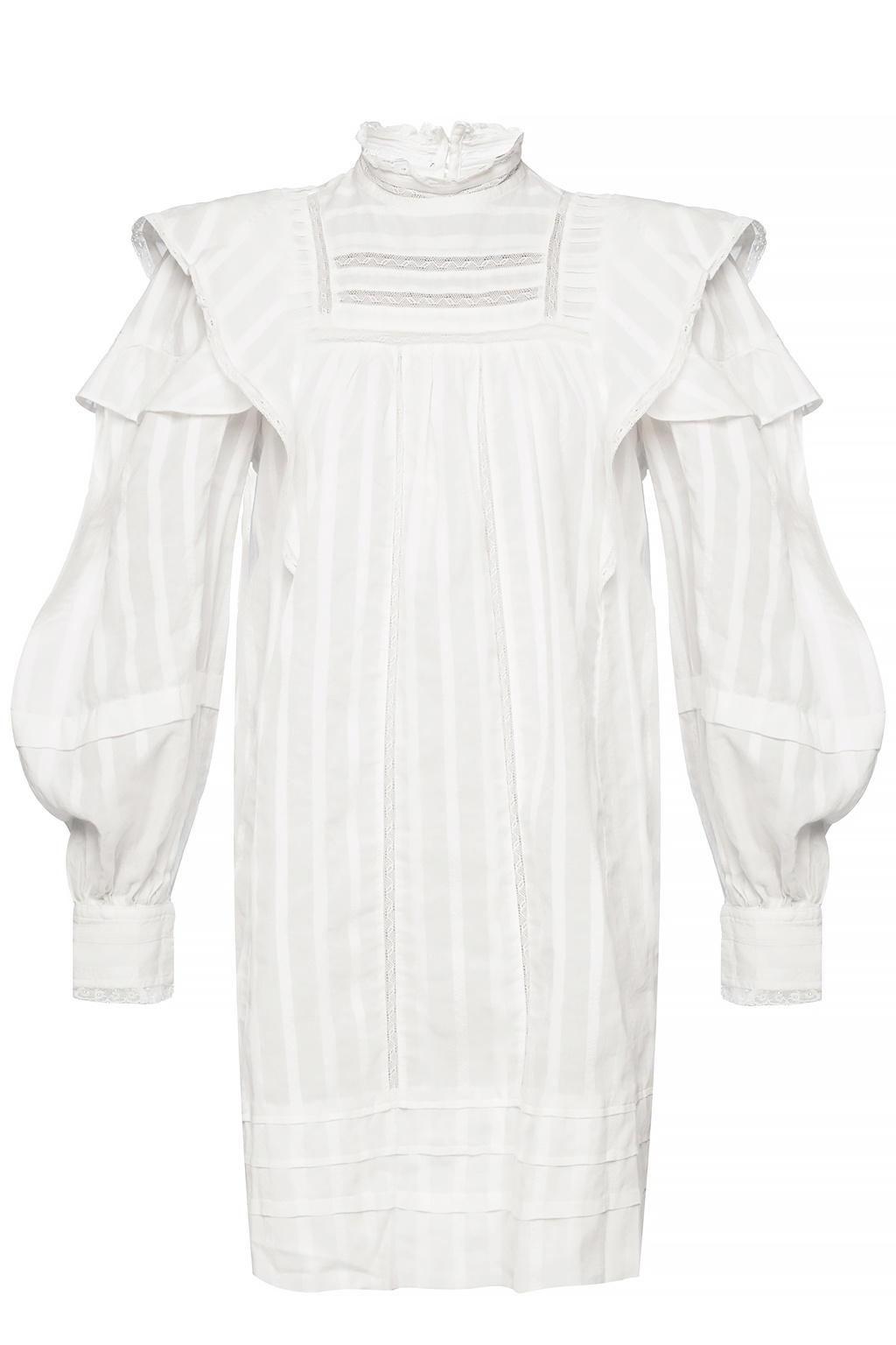 isabel marant white lace dress