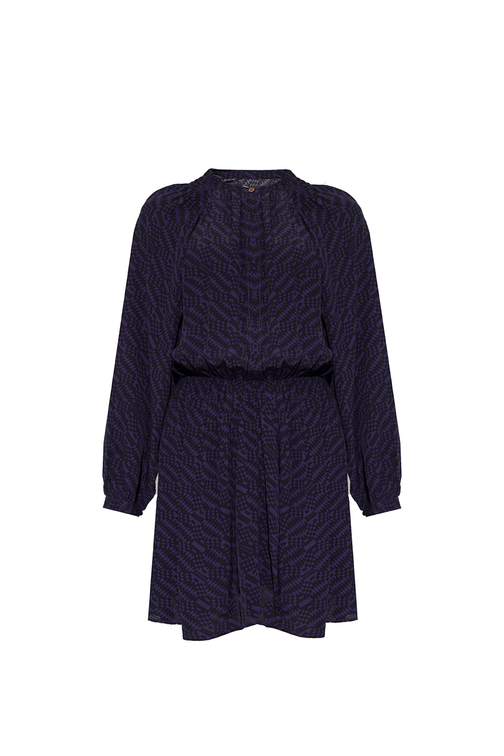 Isabel Marant Étoile ‘Amandine’ brodees dress with puff sleeves
