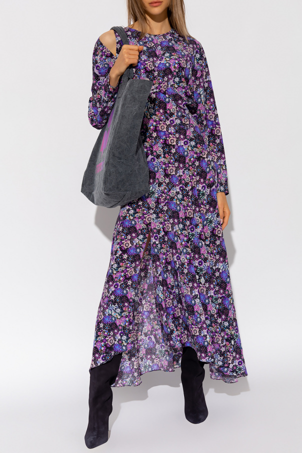 Isabel Marant Sukienka z motywem kwiatowym ‘Sadler’