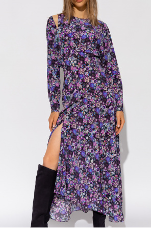 Isabel Marant Sukienka z motywem kwiatowym ‘Sadler’