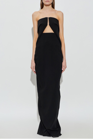 Rick Owens Vestido con hombros descubiertos