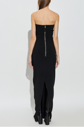 Rick Owens Vestido con hombros descubiertos