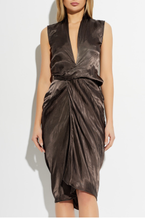 Rick Owens Sleeveless wrap dress