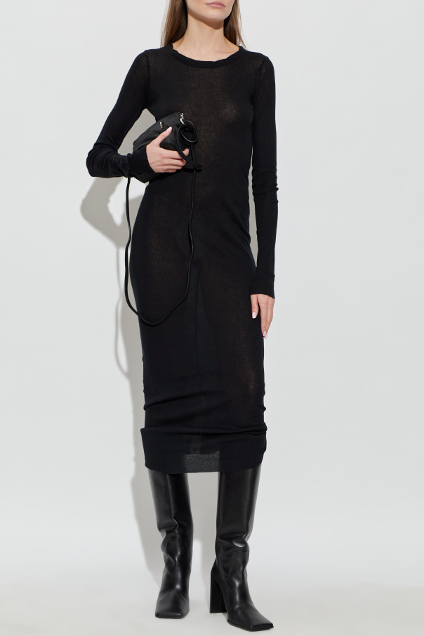 Rick Owens Vestido de corte ajustado