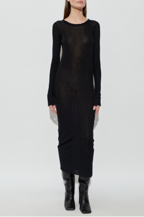 Rick Owens Vestido de corte ajustado