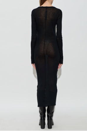 Rick Owens Vestido de corte ajustado