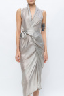 Rick Owens Asymmetric wrap-over dress