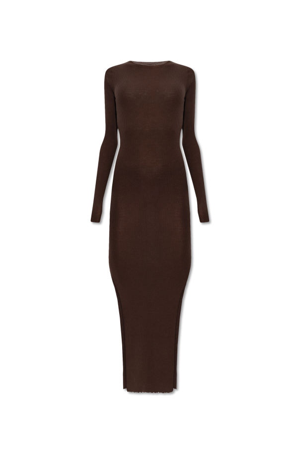 Brown Wool dress Rick Owens - Vitkac Canada