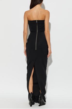 Rick Owens Wełniana sukienka bez rękawów