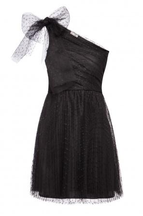 Koronkowa sukienka na jedno ramię od Red Valentino