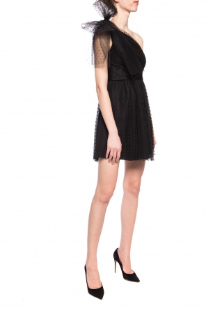 Koronkowa sukienka na jedno ramię od Red Valentino