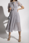 Self Portrait Pleated dress