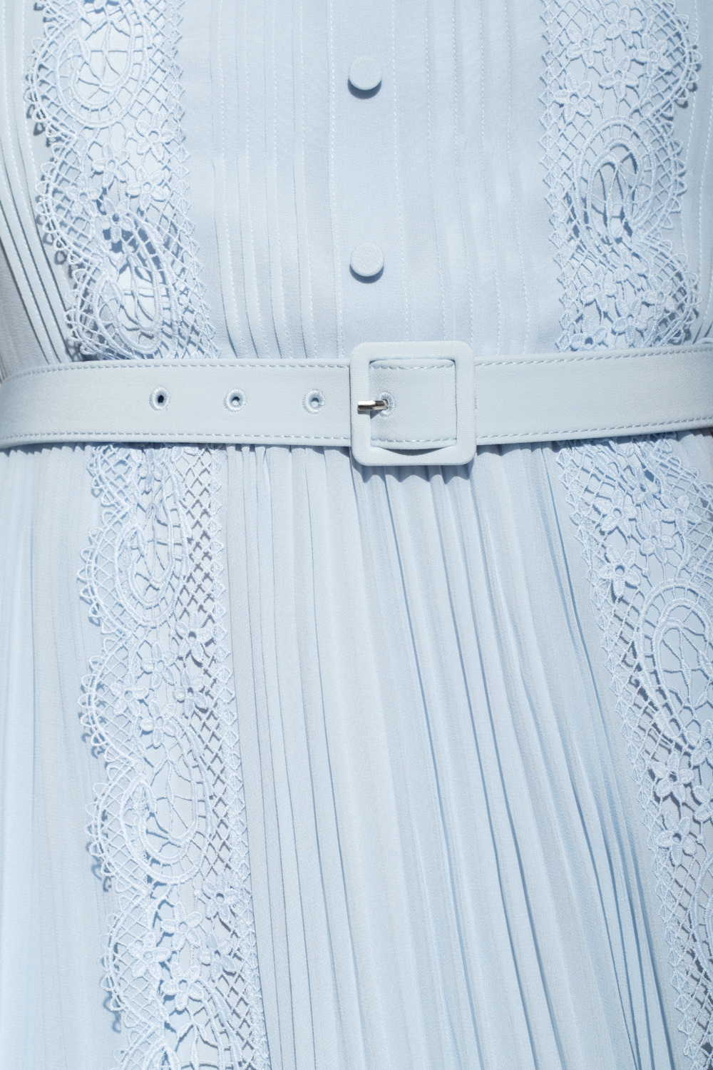 Self Portrait Pleated detail dress