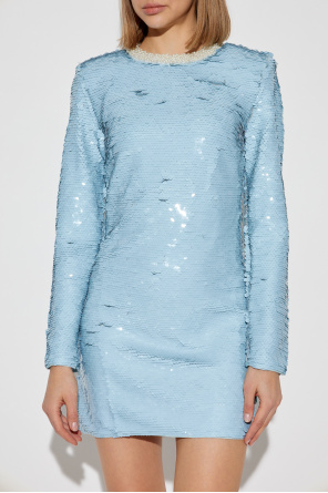 Self-Portrait Vestido de lentejuelas