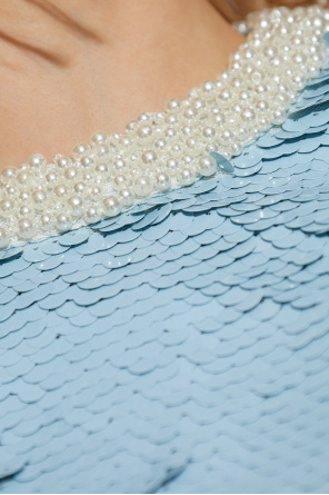 Self-Portrait Vestido de lentejuelas