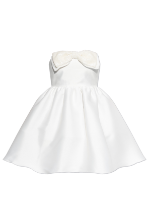 Dress with decorative bow