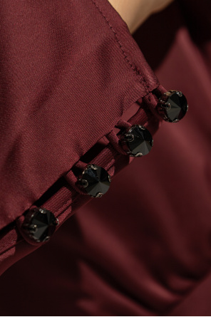 Self-Portrait Vestido satinado