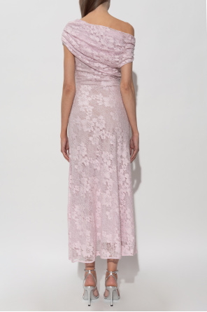 Self-Portrait Vestido de encaje con lentejuelas brillantes