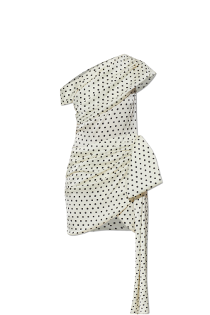 Kleid mit Tupfenmuster