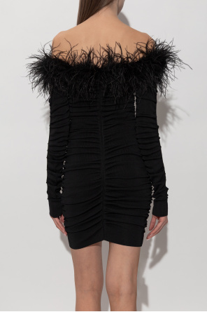 Self-Portrait Feather dress