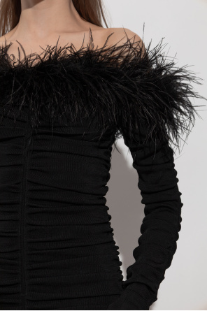 Self-Portrait Feather dress