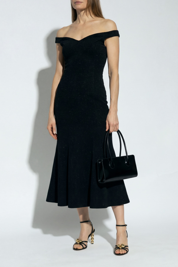 Self-Portrait Tweed dress with straps