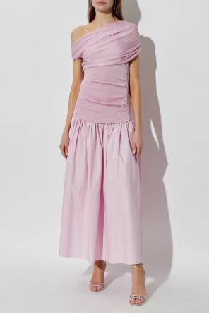 Self-Portrait One-shoulder dress