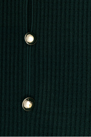 Self-Portrait Ribbed dress with collar