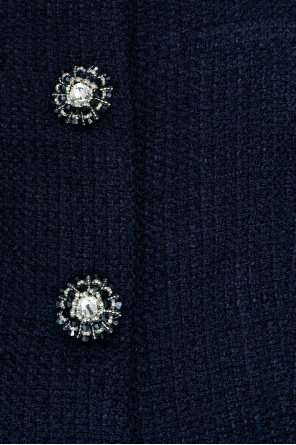 Self-Portrait Dress made from combined fabrics