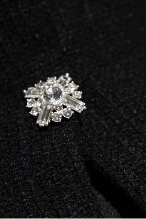 Self-Portrait Dress made of combined fabrics