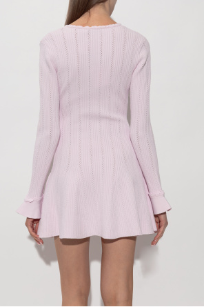 Self-Portrait Vestido con cuentas decorativas